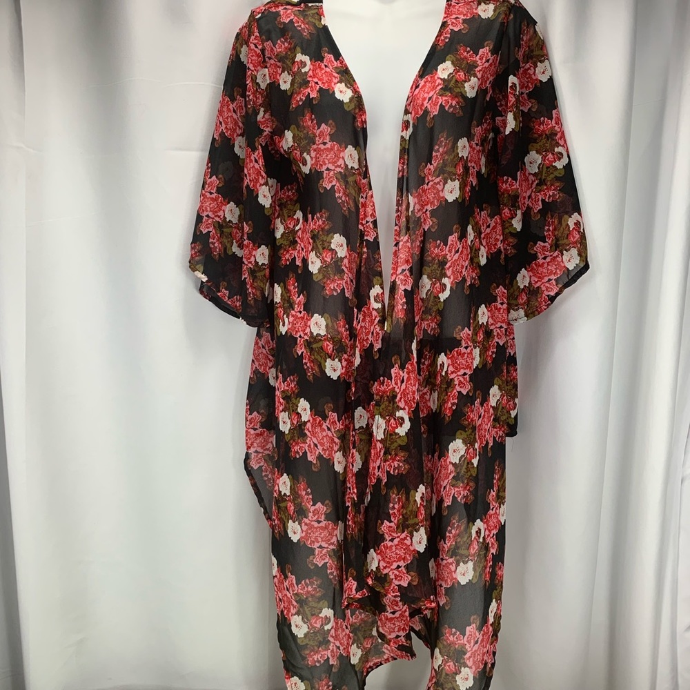 Lovely Kimono Cover Up by Say What? - Picture 1 of 8